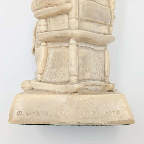 Vintage Russ Wallace Berrie Worlds Greatest Grandpa Figurine 1970 Silisculpt USA - Picture 2 of 9